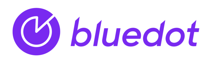 New bluedot geofencing logo